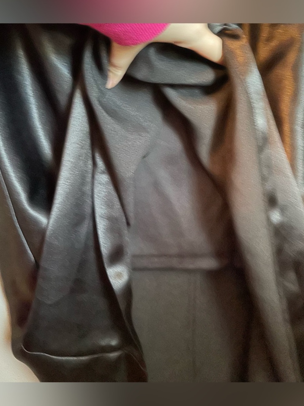 NWT Julia Jordan Sz 12 Women’s Long Sleeve Satin Cocktail Midi Dress Ret $139! - Picture 11 of 16